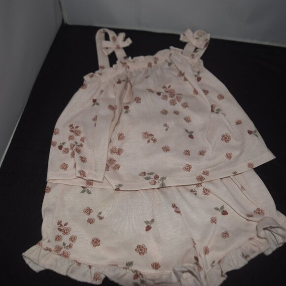 Modern Moments by Gerber Toddler Girl Cami Pajama Set, 2-Piece 4T - Picture 2 of 5